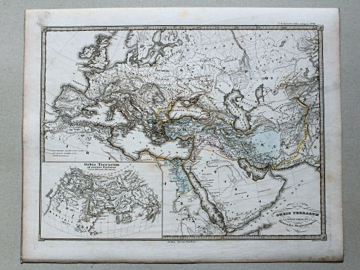 von Spruners Atlas antiquus, 1850
2. Orbis terrarum notus usque ad Alexandri Magni tempora