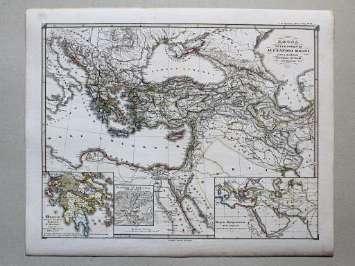von Spruners Atlas antiquus, 1850
4. Regna successorum Alexandri Magni circa medium saeculum tertium ante Christum