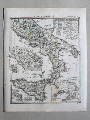 von Spruners Atlas antiquus, 1850
12. Italia inferior