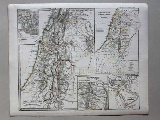von Spruners Atlas antiquus, 1850
18. Palaestina a temporibus Maccabaeorum usque ad eversionem Hierosolymae