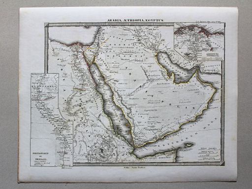 von Spruners Atlas antiquus, 1850
20. Arabia, Aethiopia, Aegyptus