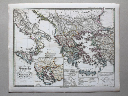 von Spruners Atlas antiquus, 1850
25. Graecia a bello Peloponnesiaco usque ad Philippum II Regem Macedoniae
