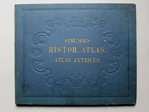Spruner-Menke, Atlas antiquus, 1865
Voorkant band