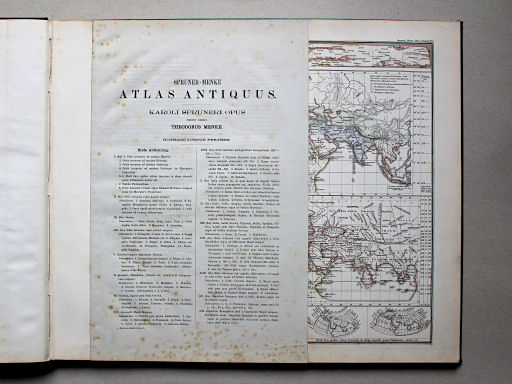 Spruner-Menke, Atlas antiquus, 1865
Inhoud (1) / Contents (1)