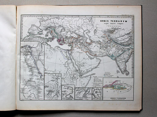 Spruner-Menke, Atlas antiquus, 1865
2. Orbis terrarum regni Assyrii tempore