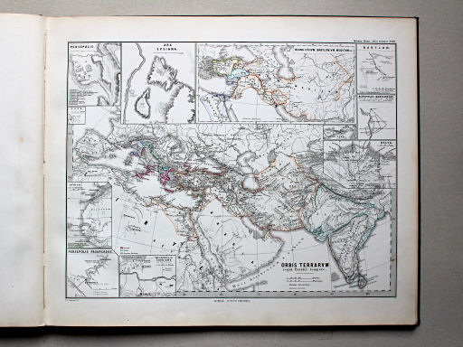 Spruner-Menke, Atlas antiquus, 1865
4. Orbis terrarum regni Persici tempore