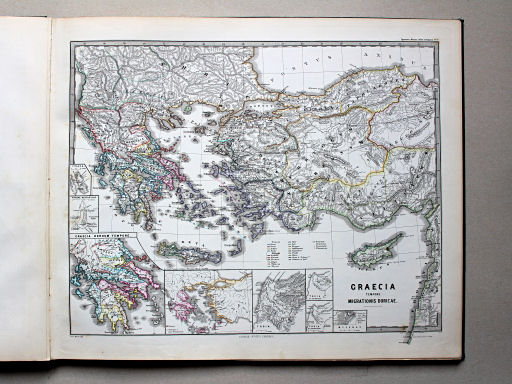Spruner-Menke, Atlas antiquus, 1865
5. Graecia tempore migrationis Doricae