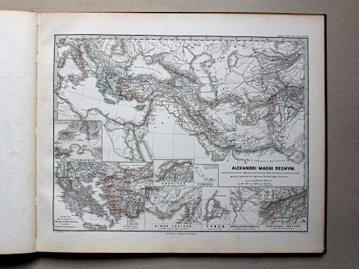Spruner-Menke, Atlas antiquus, 1865
8. Alexandri Magni Regnum