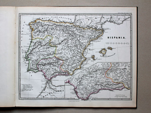 Spruner-Menke, Atlas antiquus, 1865
17. Hispania