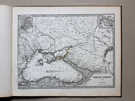 Spruner-Menke, Atlas antiquus, 1865
24. Pontus Euxinus et quae ei adiacent
