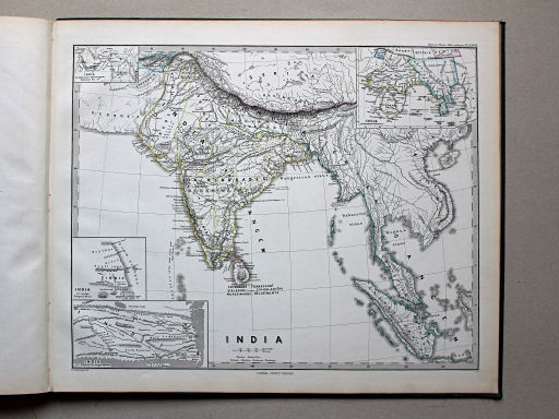 Spruner-Menke, Atlas antiquus, 1865
29. India