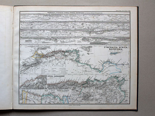 Spruner-Menke, Atlas antiquus, 1865
31. Cyrenaica, Africa, Mauretania