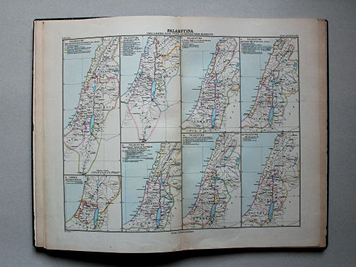 von Spruner-Sieglin, Atlas antiquus, 1893-1909
5. Palaestina inde a Davide rege usque ad imperatorem Hadrianum