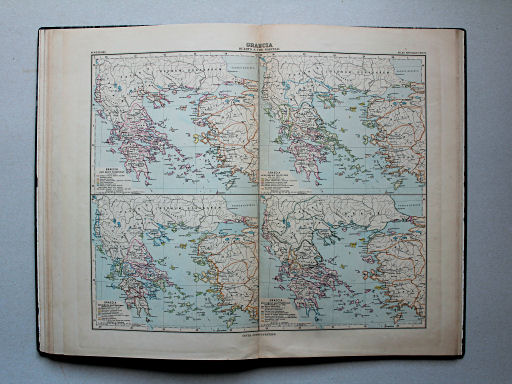 von Spruner-Sieglin, Atlas antiquus, 1893-1909
18. Graecia quarto a. Chr. saeculo