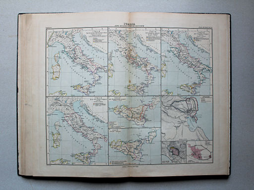 von Spruner-Sieglin, Atlas antiquus, 1893-1909
24. Italia ante bellum Punicum secundum
