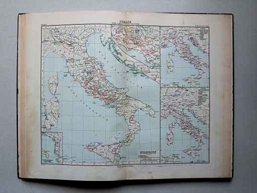 von Spruner-Sieglin, Atlas antiquus, 1893-1909
25. Italia inde a bello Punico secundo