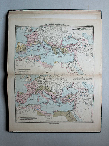 von Spruner-Sieglin, Atlas antiquus, 1893-1909
26. Imperium Romanum inde a bello Hannibalico usque ad imperatoris Augusti mortem