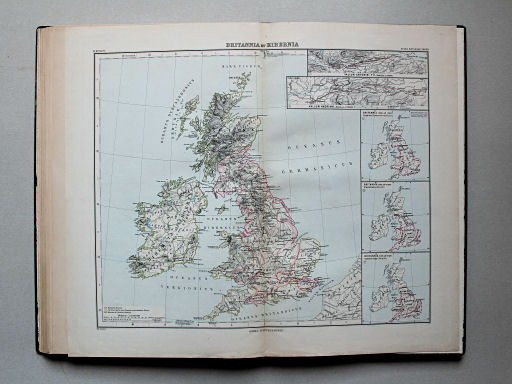 von Spruner-Sieglin, Atlas antiquus, 1893-1909
30. Britannia et Hibernia
