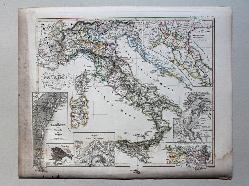 von Spruners Atlas zur Geschichte der Staaten Europas, 1846
8. Italien von 1450 bis 1792