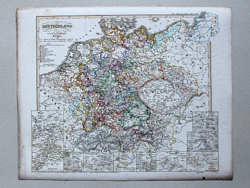 von Spruners Atlas zur Geschichte der Staaten Europas, 1846
19. Deutschland zur Zeit des 30 jaehrigen Krieges