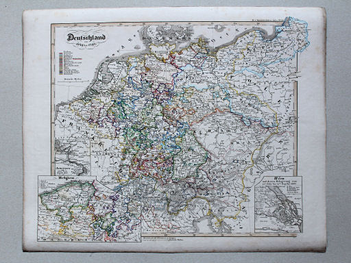 von Spruners Atlas zur Geschichte der Staaten Europas, 1846
20. Deutschland von 1649 bis 1792