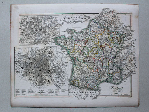 von Spruners Atlas zur Geschichte der Staaten Europas, 1846
27. Frankreich von 1610 bis 1790
