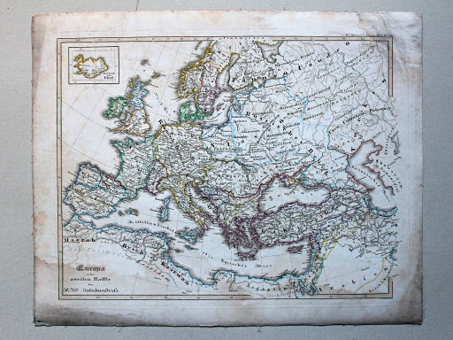 von Spruners Atlas zur Geschichte der Staaten Europas, 1846
44. Europa in der zweiten Haelfte des Xten Jahrhundert's