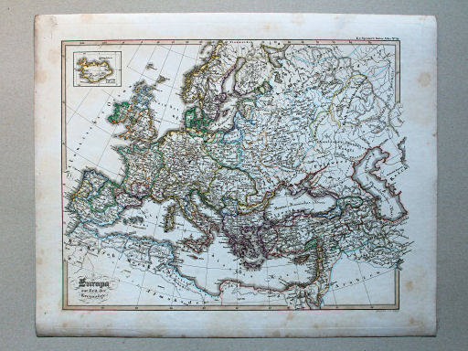 von Spruners Atlas zur Geschichte der Staaten Europas, 1846
46. Europa zur Zeit der Kreuzzüge