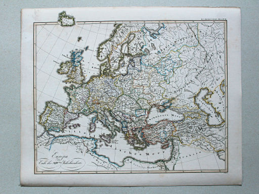 von Spruners Atlas zur Geschichte der Staaten Europas, 1846
48. Europa am Ende des XIVten Jahrhundert's