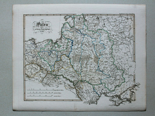 von Spruners Atlas zur Geschichte der Staaten Europas, 1846
55. Polen bis zu seinem Untergange 1795