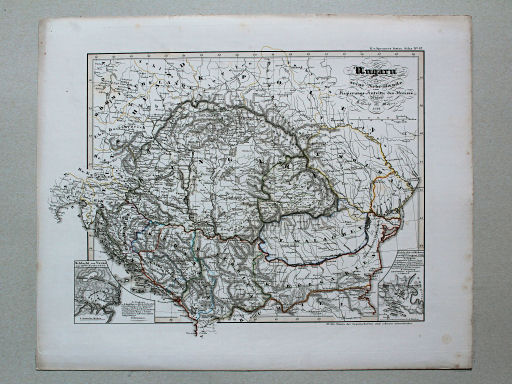 von Spruners Atlas zur Geschichte der Staaten Europas, 1846
67. Ungarn und seine Nebenlande vom Regierungsantritte des Hauses Anjou bis zur Schlacht von Mohacs 1526