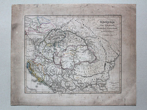 von Spruners Atlas zur Geschichte der Staaten Europas, 1846
69. Ungarn und seine Nebenlande nach ihrer kirchlichen Eintheilung bis in das XVte Jahrhundert