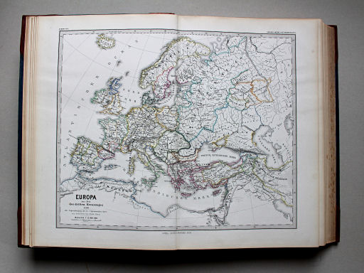 Spruner-Menke, Hand-Atlas Mittelalter neuere Zeit, 1880
5. Europa zur Zeit des dritten Kreuzzuges 1190