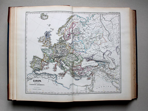 Spruner-Menke, Hand-Atlas Mittelalter neuere Zeit, 1880
6. Europa um die Mitte des vierzehnten Jahrhunderts