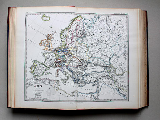 Spruner-Menke, Hand-Atlas Mittelalter neuere Zeit, 1880
10. Europa um 1740