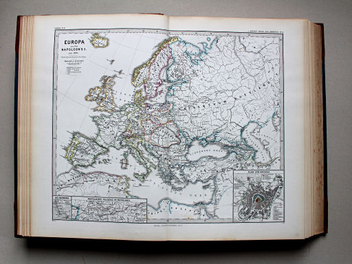 Spruner-Menke, Hand-Atlas Mittelalter neuere Zeit, 1880
11. Europa zur Zeit Napoleon’s I. (um 1810)