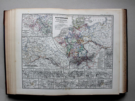 Spruner-Menke, Hand-Atlas Mittelalter neuere Zeit, 1880
46. Deutschland zur Zeit Friedrichs d. Grossen und bis zum Reichsdeputationshauptschluss 1742 bis 1803