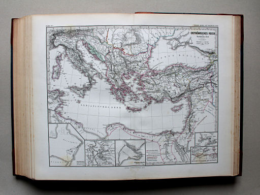 Spruner-Menke, Hand-Atlas Mittelalter neuere Zeit, 1880
76. Oströmisches Reich zu Justinians Zeit
