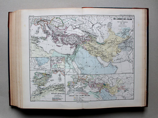 Spruner-Menke, Hand-Atlas Mittelalter neuere Zeit, 1880
83. Die Länder des Islâm zur Zeit der Selǵûken 1055-1163