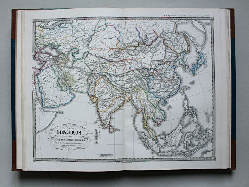 von Spruners Atlas zur Geschichte Asiens etc. 1855
3. Asien gegen die Mitte des fünften Jahrhunderts