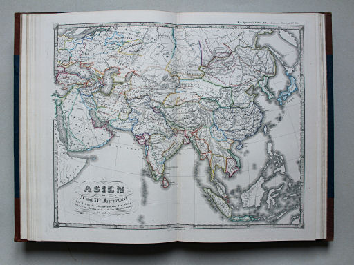 von Spruners Atlas zur Geschichte Asiens etc. 1855
6. Asien im XIten und XIIten Jahrhundert