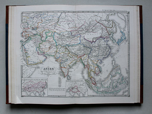 von Spruners Atlas zur Geschichte Asiens etc. 1855
7. Asien im XIIIten & XIVten Jahrhundert