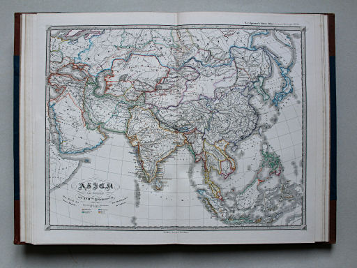 von Spruners Atlas zur Geschichte Asiens etc. 1855
9. Asien am Ausgange des XVIIten Jahrhunderts