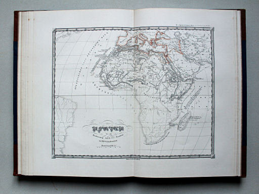 von Spruners Atlas zur Geschichte Asiens etc. 1855
11. Africa bis zur Eroberung durch die Araber im VIIten Jahrhundert