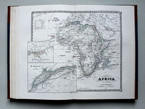 von Spruners Atlas zur Geschichte Asiens etc. 1855
13. Africa seit Anfang des XVten Jahrhundert's