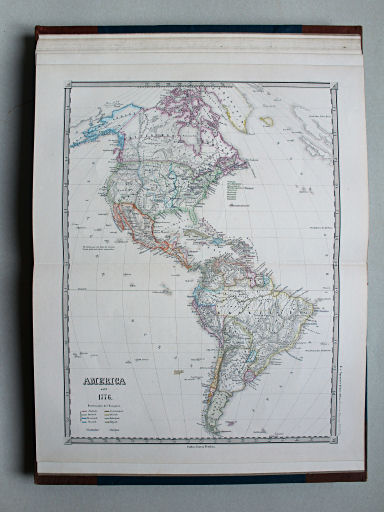 von Spruners Atlas zur Geschichte Asiens etc. 1855
17. America seit 1776