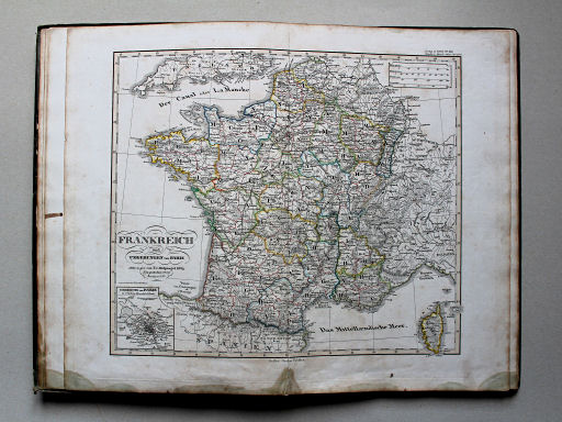 Stieler's Hand-Atlas der Aarde, 1852
5. Frankrijk