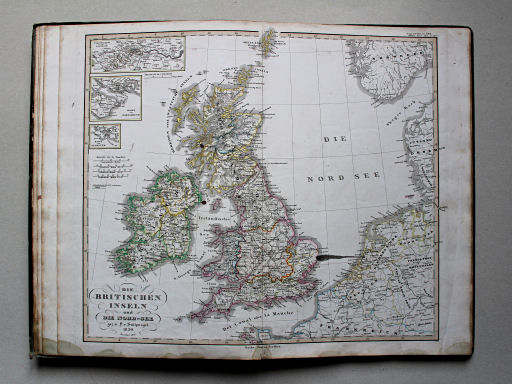 Stieler's Hand-Atlas der Aarde, 1852
6. Het Britsche Rijk