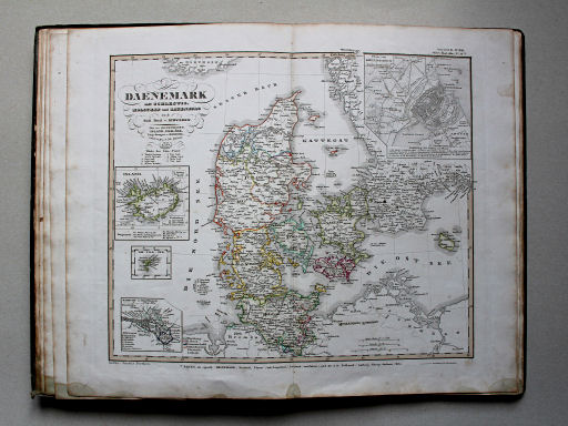 Stieler's Hand-Atlas der Aarde, 1852
7. Denemarken