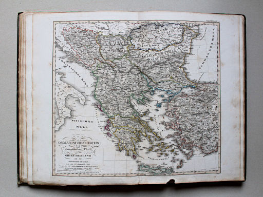 Stieler's Hand-Atlas der Aarde, 1852
14. Turkije en Griekenland